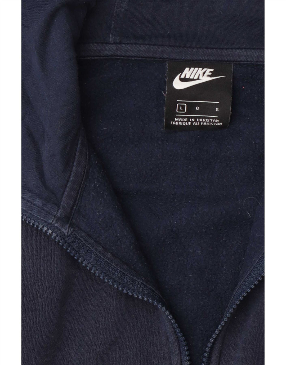 Pulover Nike pentru bărbați, cu fermoar, mare, bleumarin
