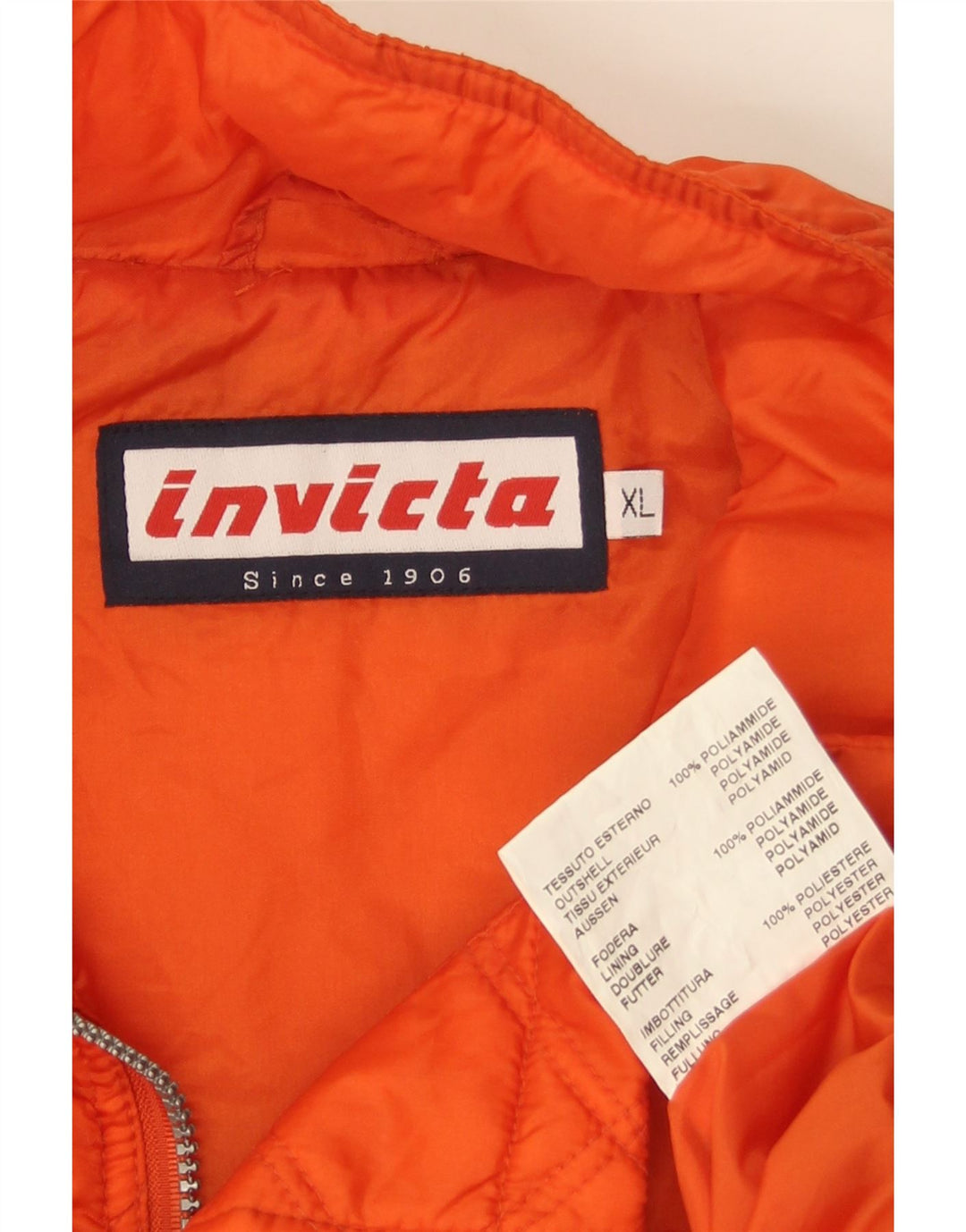 Gilet matlasat INVICTA pentru bărbați UK 42 XL Orange Poliamidă