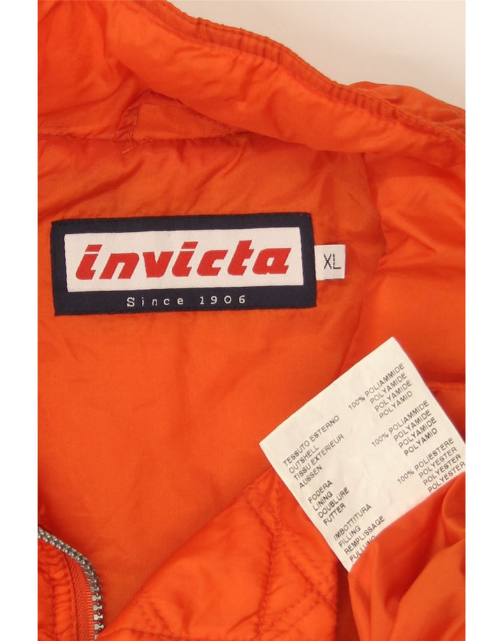 Gilet matlasat INVICTA pentru bărbați UK 42 XL Orange Poliamidă