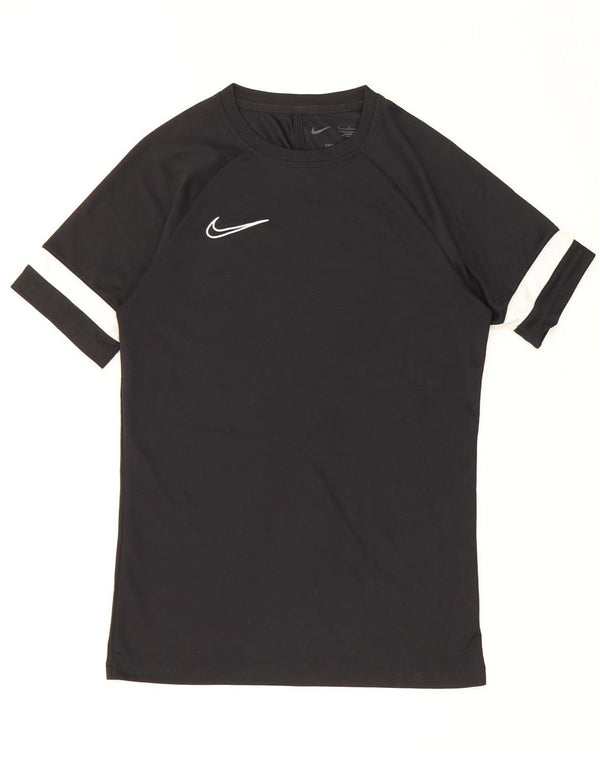 Tricou pentru bărbați Nike Dri Fit Top Mic Negru