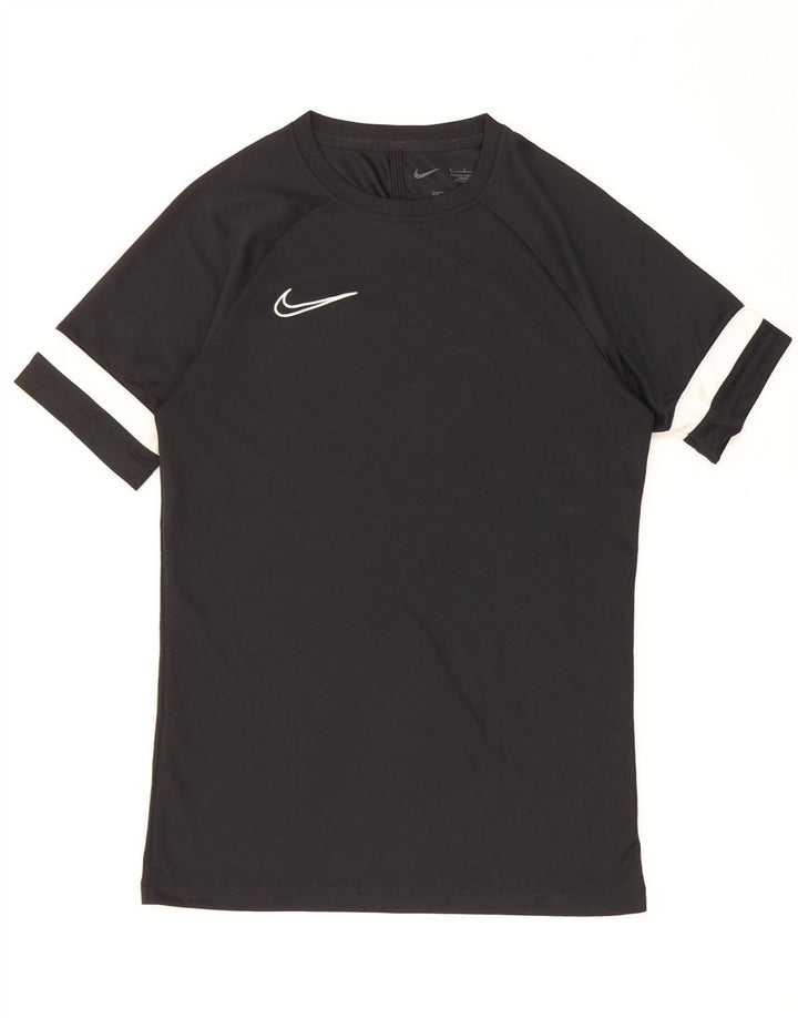 Tricou pentru bărbați Nike Dri Fit Top Mic Negru