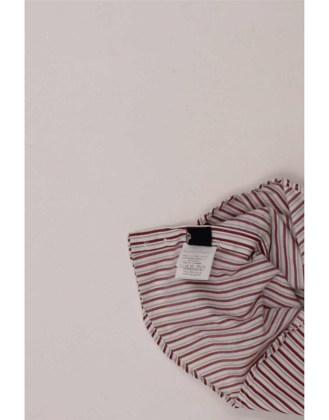 HARMONT & BLAINE Boys Shirt 2-3 Years Red Striped Cotton Vintage Harmont & Blaine and Second-Hand Harmont & Blaine from Messina Hembry 