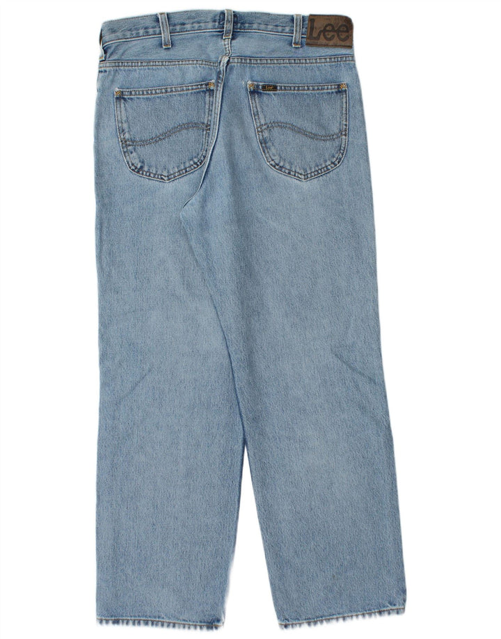 Blugi drepti LEE Brooklyn Comfort pentru bărbați W36 L30, bumbac albastru