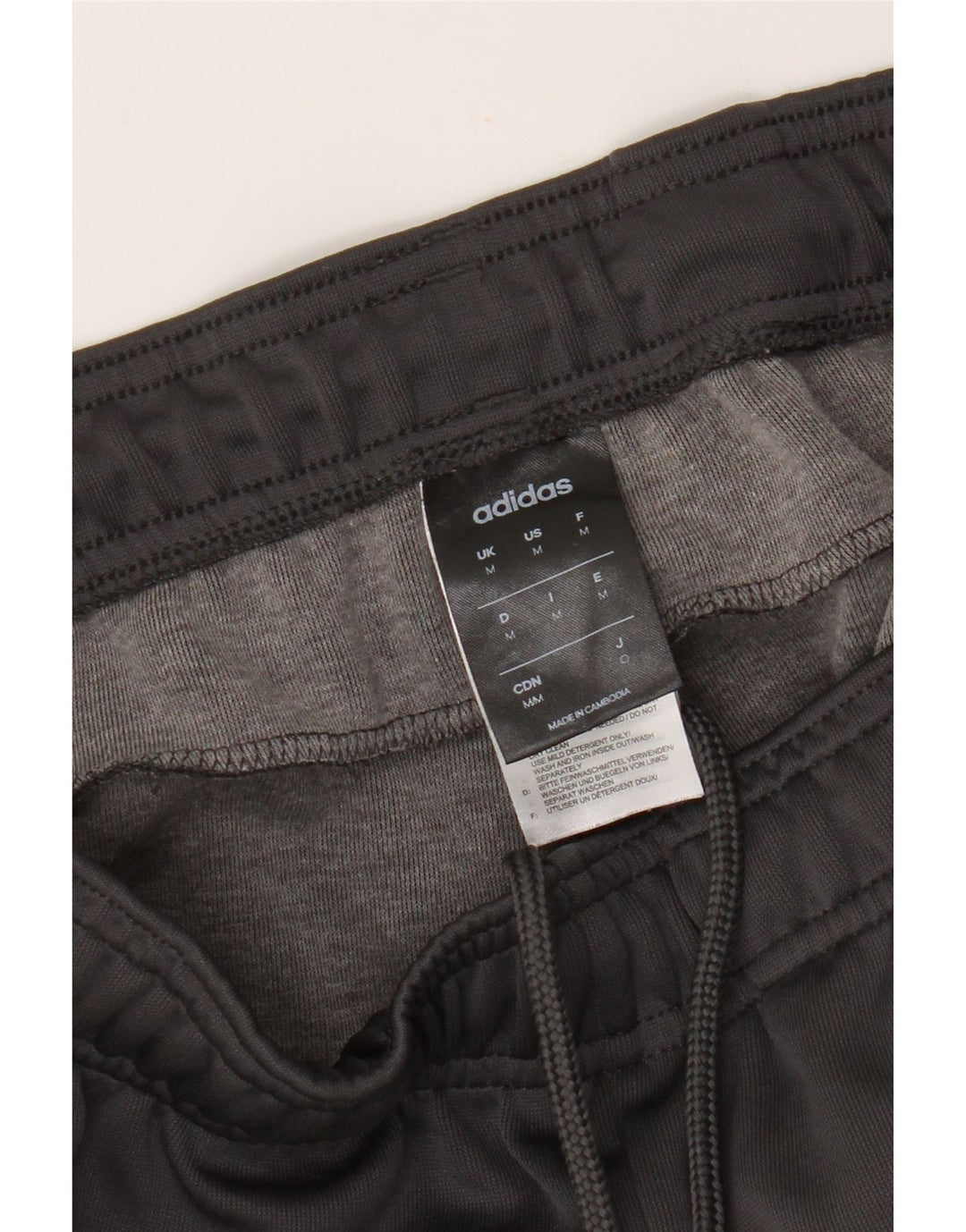 Pantaloni de trening pentru bărbați Adidas Pantaloni de jogging Gri mediu Poliester