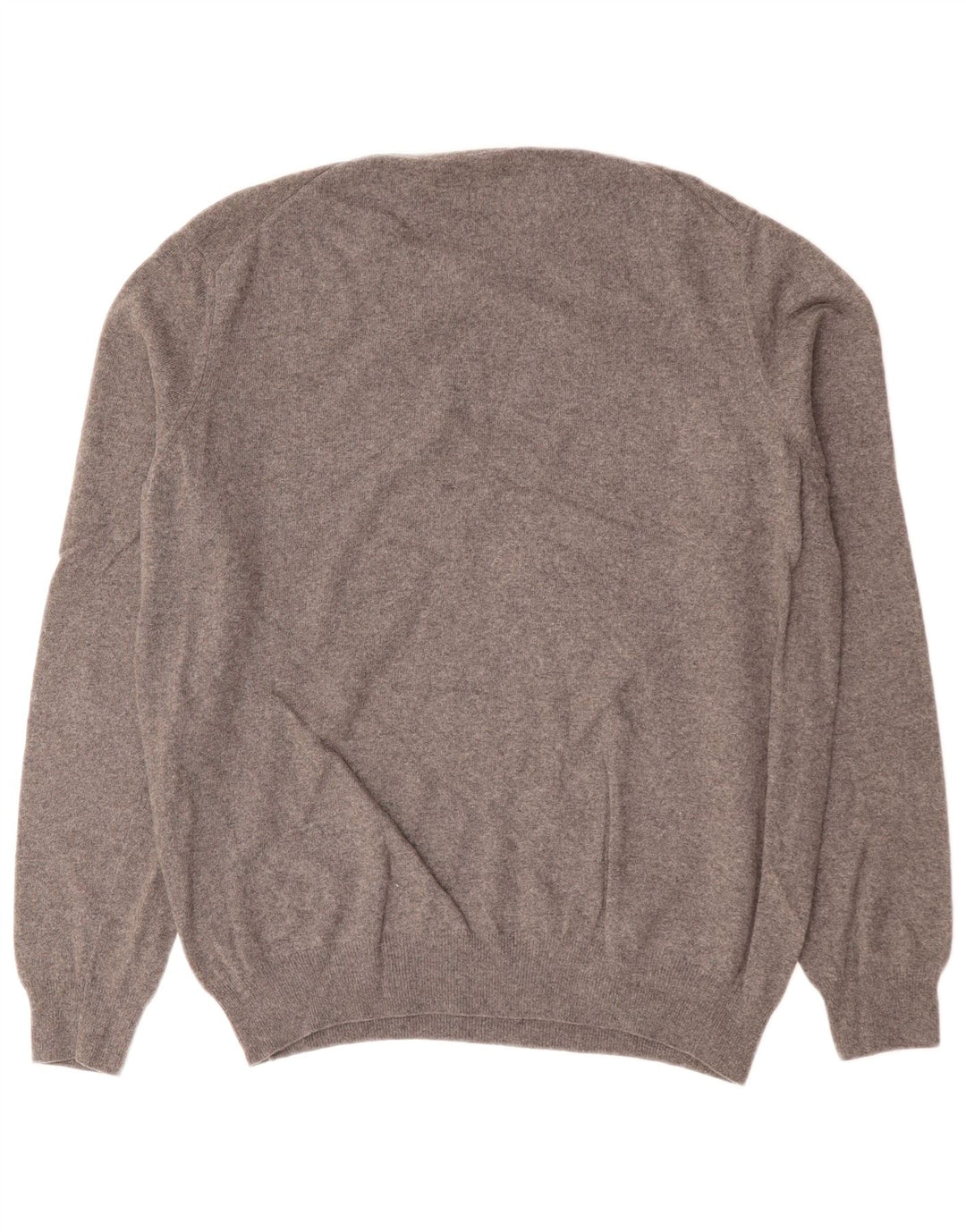 Pulover Trussardi pentru bărbați cu gât crew, XL, lână gri