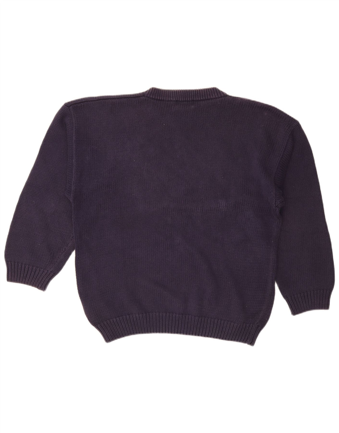 St. Bernard Pulover pentru bărbați cu gât crew pulover mare bleumarin Argyle/Diamond