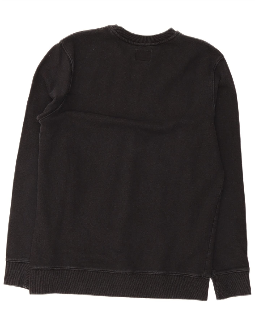 Pulover Vans pentru bărbați, bumbac mediu negru