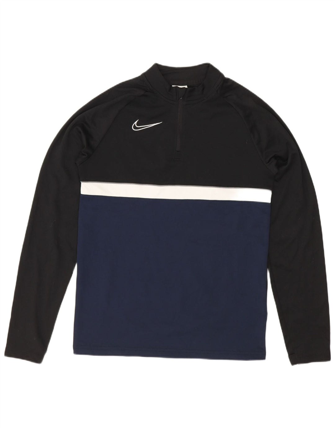 Trening pentru băieți Dri Fit Pullover Top 12-13 ani mare negru