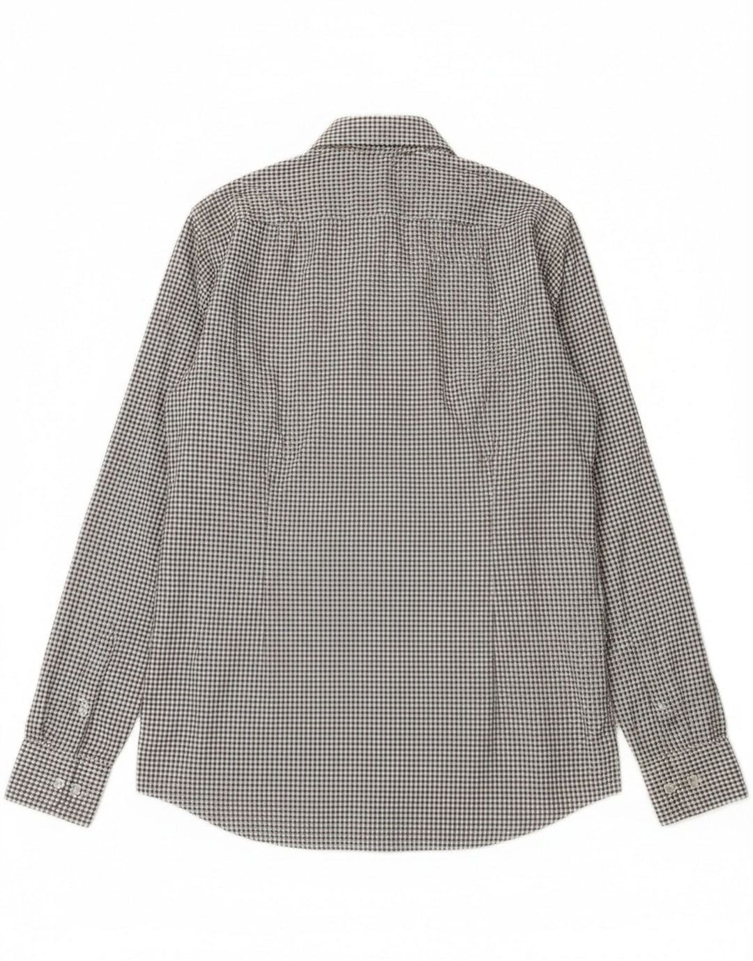 Cămașă pentru bărbați Hugo Boss Slim Fit Mărimea 38 15 Medium White Check