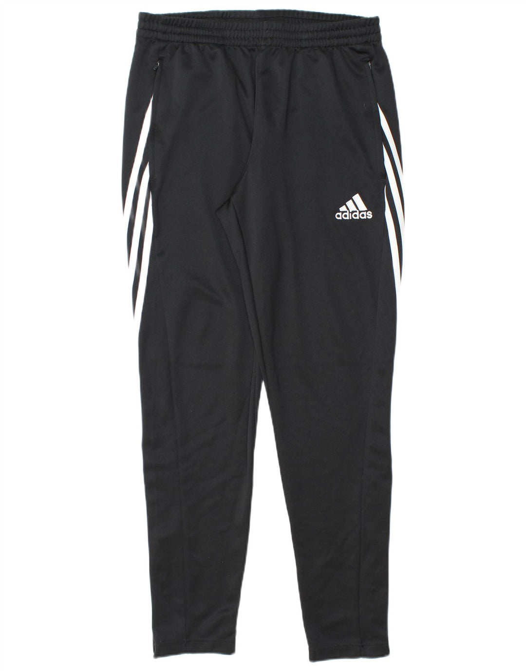 Pantaloni de trening Adidas Climalite pentru bărbați, poliester mediu negru