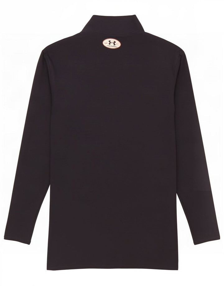 Under Armour Cold Gear Top cu mânecă lungă, mare, negru, nailon