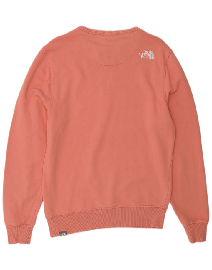 Pulover grafic pentru bărbați The North Face, bumbac mic, roz
