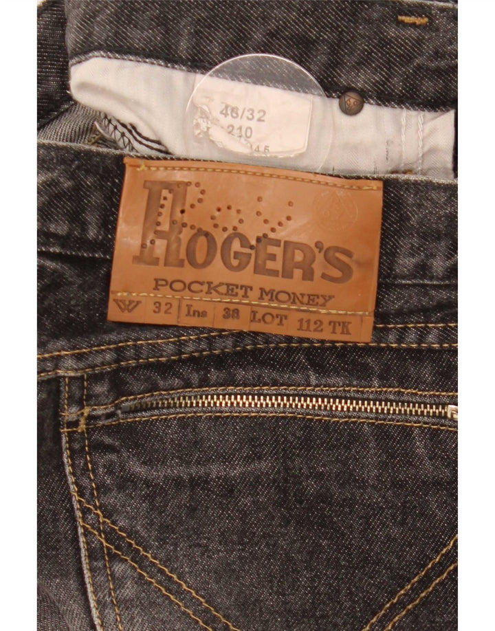 Blugi drepti pentru bărbați Roy Rogers W32 L35 bumbac gri