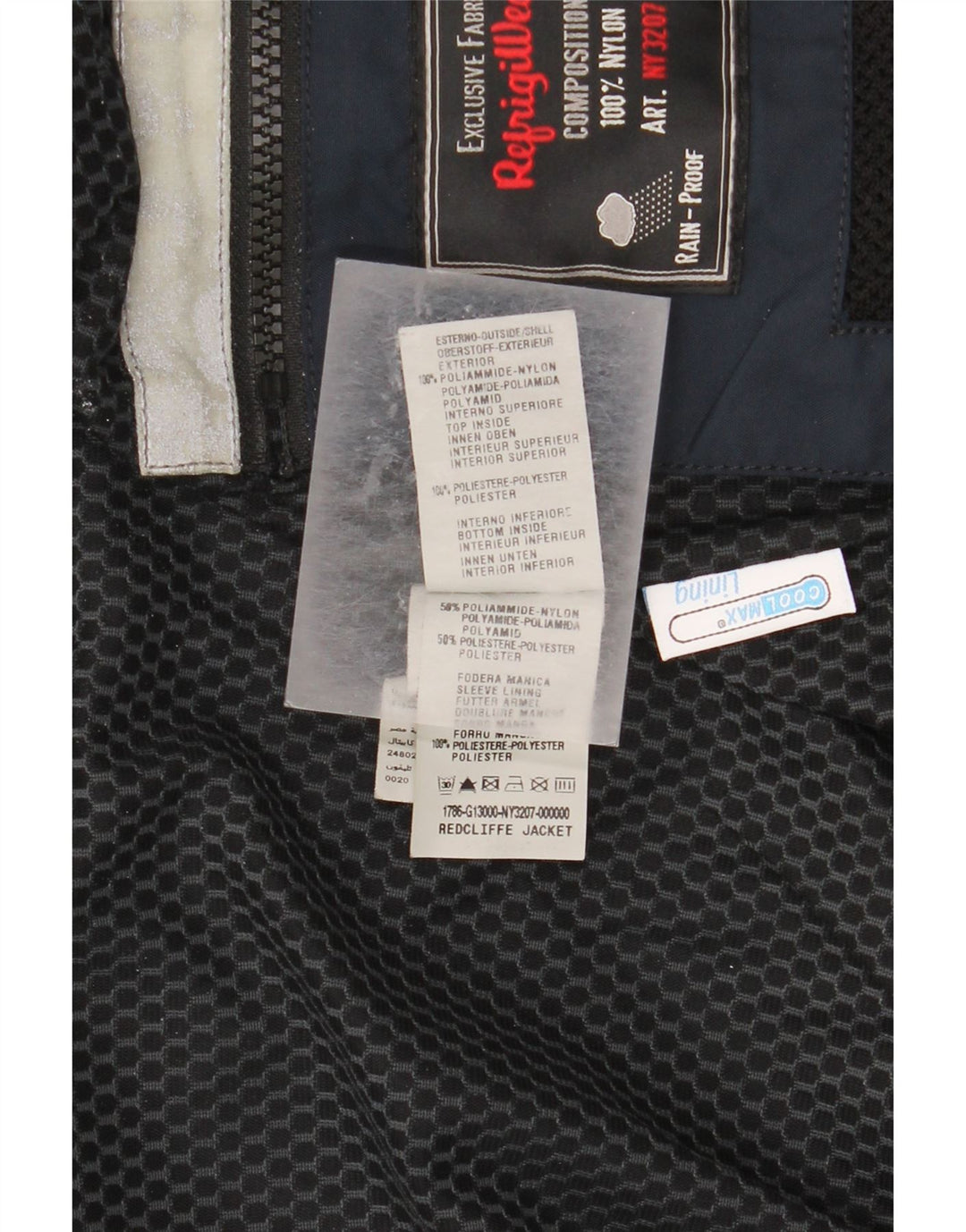 Bomber pentru bărbați Refrigiwear UK 40 Poliamidă mare, albastru bleumarin