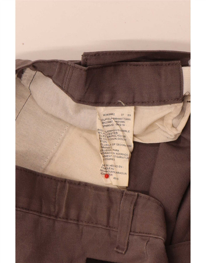 Pantaloni cargo drepti pentru bărbați Dickies W40 L30 poliester gri