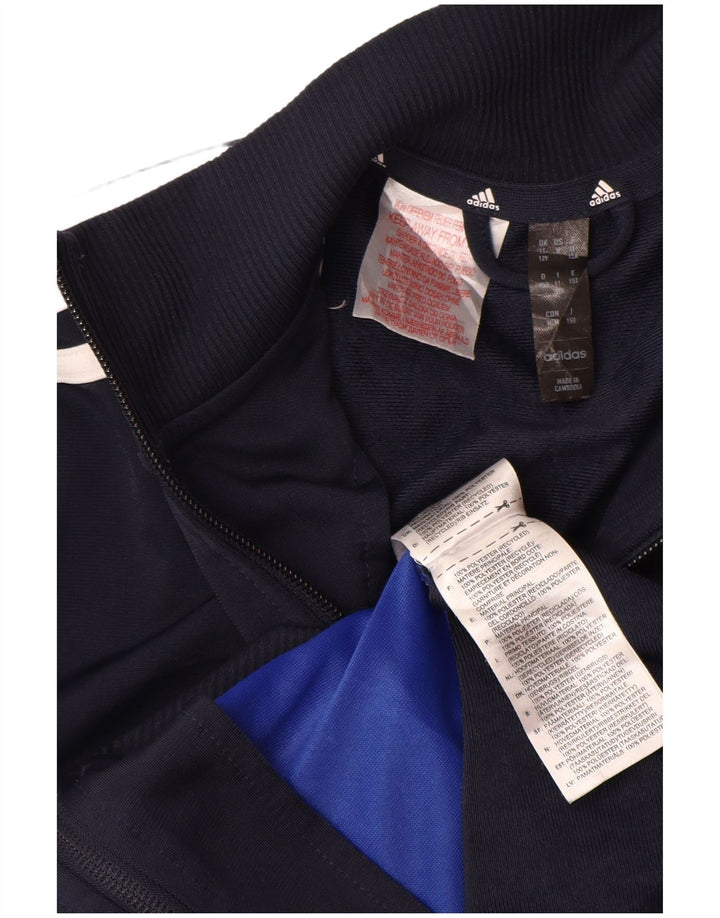 Jachetă de trening Aeroready ADIDAS pentru băieți, 11-12 ani, bleumarin