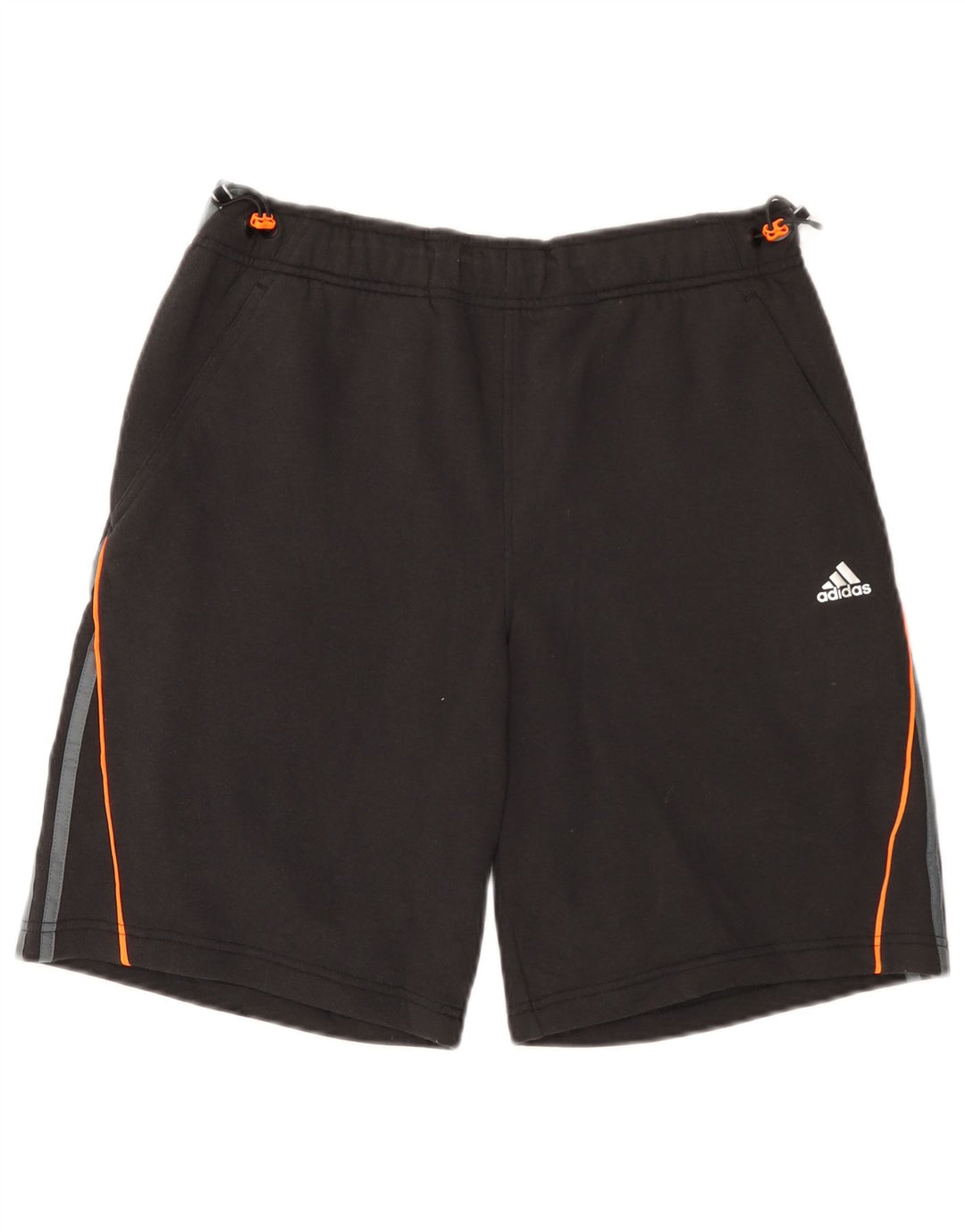 Pantaloni scurți sport pentru bărbați Adidas, mediu negru, bumbac color bloc