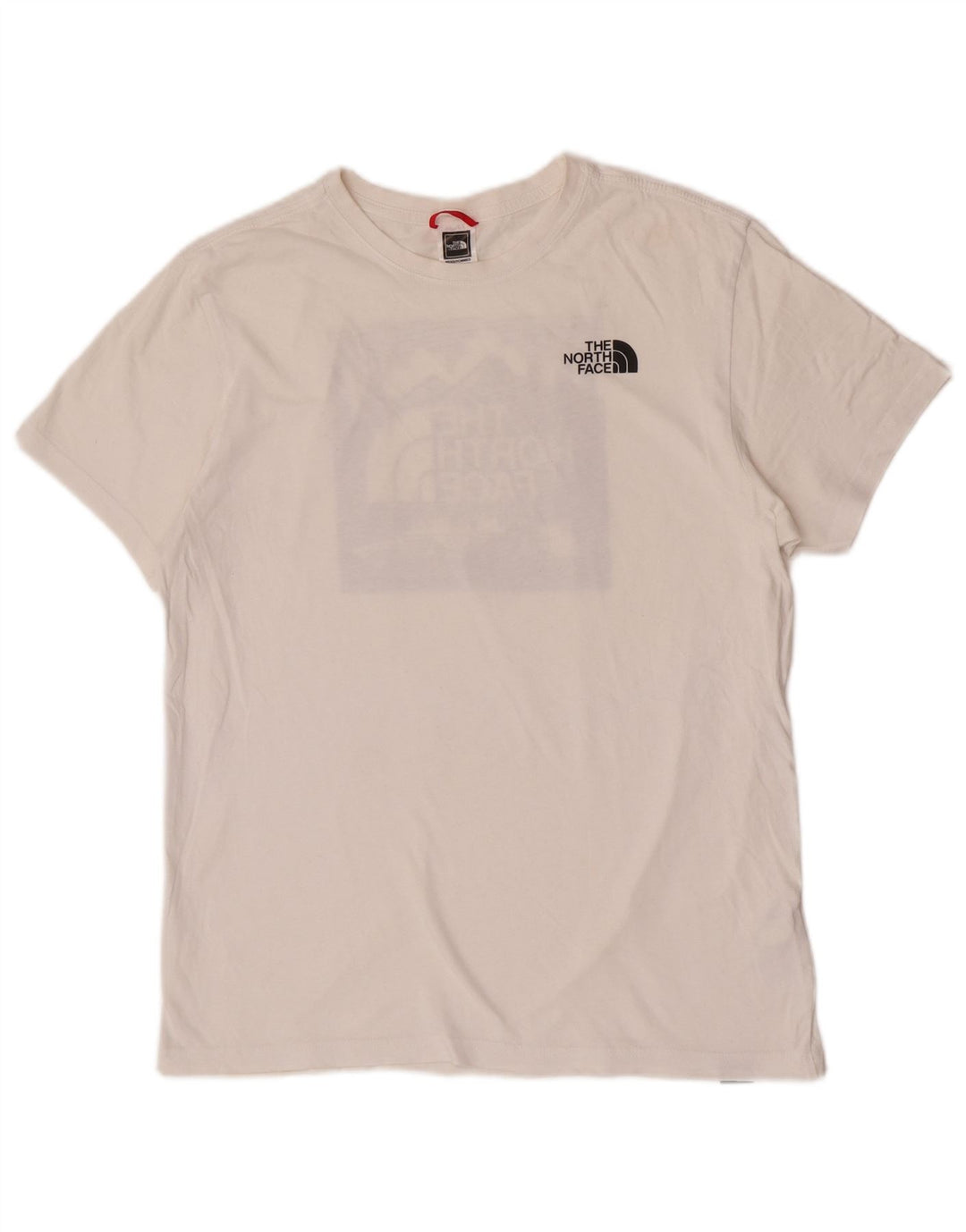 Tricou grafic pentru bărbați The North Face Top Medium White Bumbac