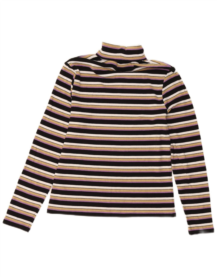 Marks & Spencer Top pentru femei cu mânecă lungă UK 14 Mediu, multicolor, cu dungi