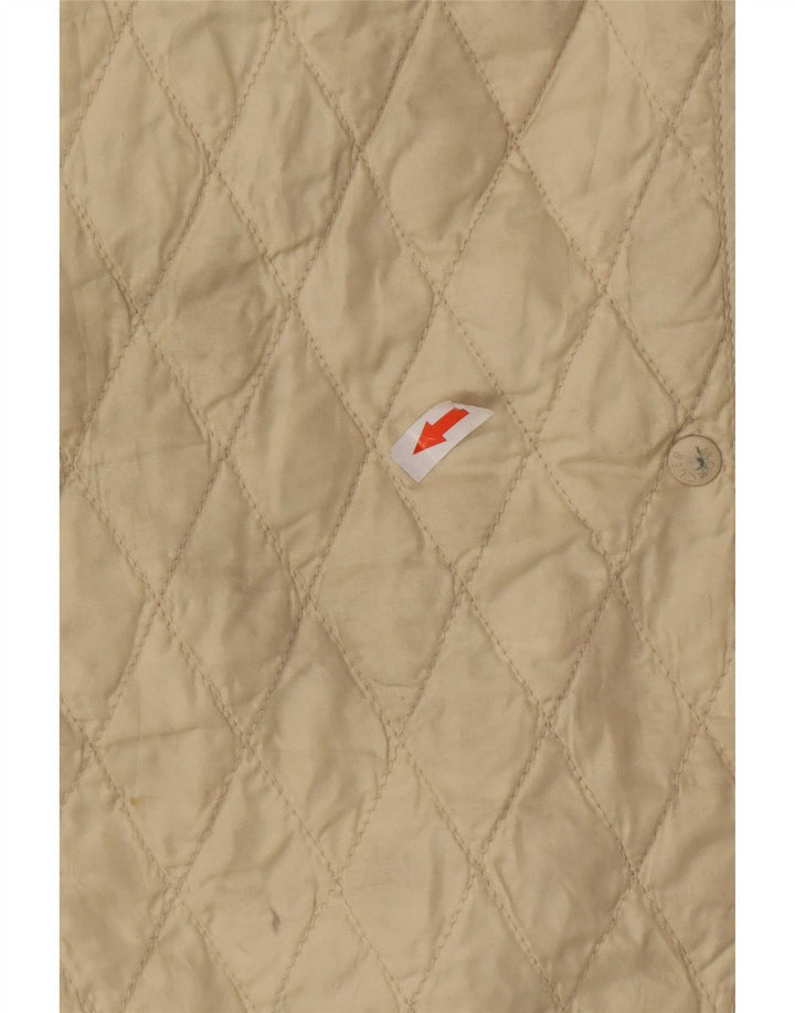 Jachetă matlasată Moncler pentru femei Mărimea 4 XL Bej