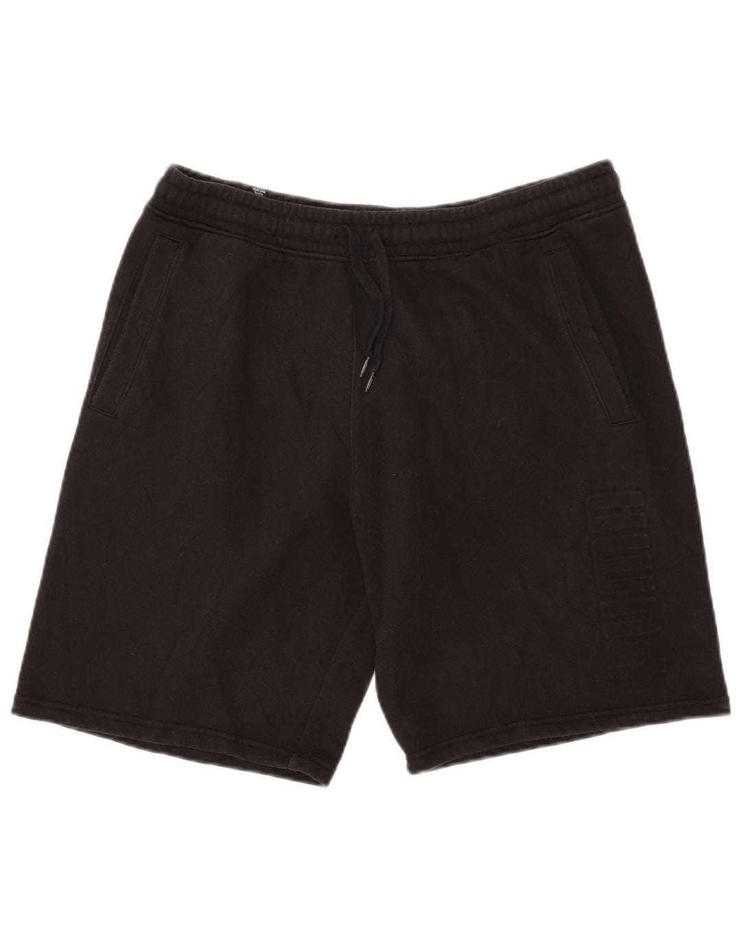 Pantaloni scurți sport grafic PUMA pentru bărbați, mari, negri