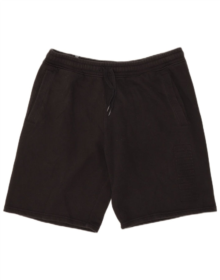 Pantaloni scurți sport grafic PUMA pentru bărbați, mari, negri
