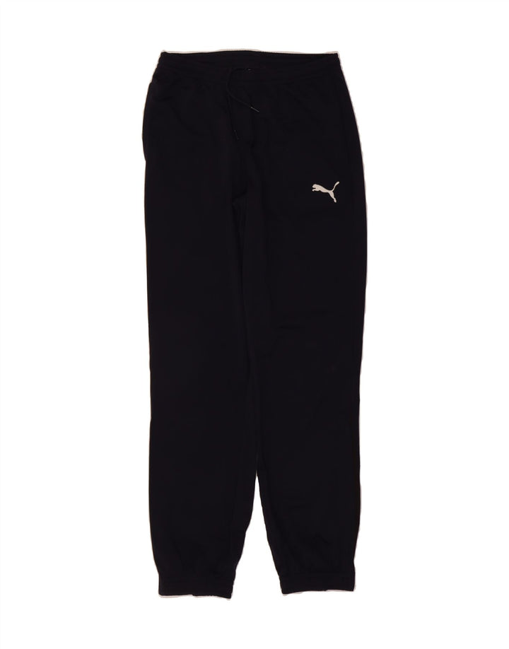 PUMA Mens Tracksuit Trousers Joggers Medium Navy Blue Polyester Vintage Puma and Second-Hand Puma from Messina Hembry 