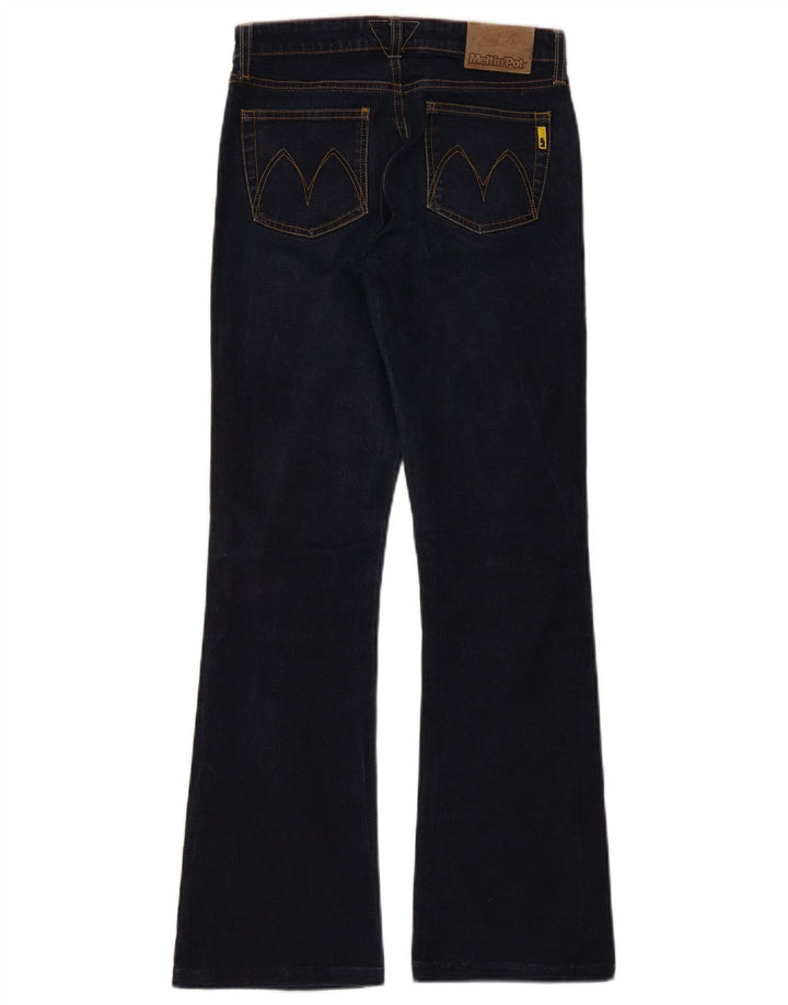 MELTIN' POT Blugi Bootcut pentru femei W26 L29 Bumbac bleumarin