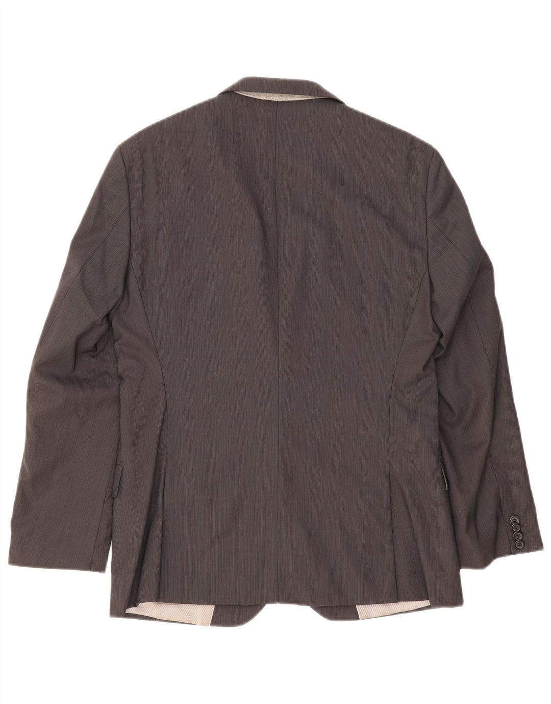 Blazer pentru bărbați Hugo Boss cu 2 nasturi EU 46 Lână mică, gri