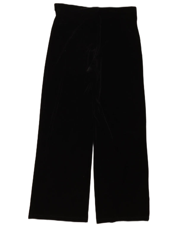 Marks & Spencer Pantaloni casual pentru femei cu picioare largi UK 14 Medium W34 L30 Negru