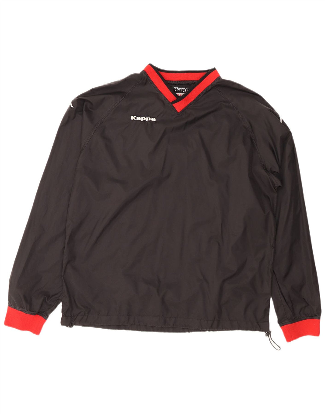 Trening KAPPA Pulover pentru bărbați Top 2XL, negru, poliester color bloc