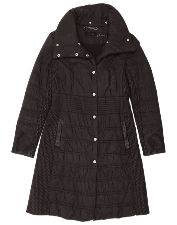 Palton căptușit pentru bărbați Karen Millen UK 10 Poliamidă neagră mică