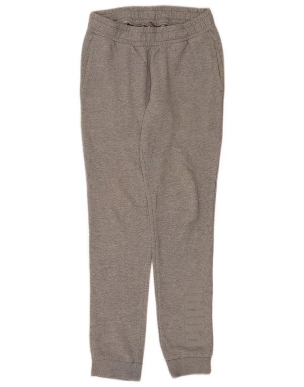 Pantaloni de trening grafic Puma pentru femei Joggeri UK 10 Small Grey Flecked