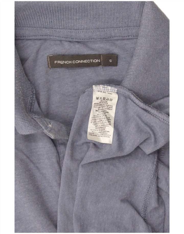 FRENCH CONNECTION Tricou polo pentru bărbați Bumbac albastru mic