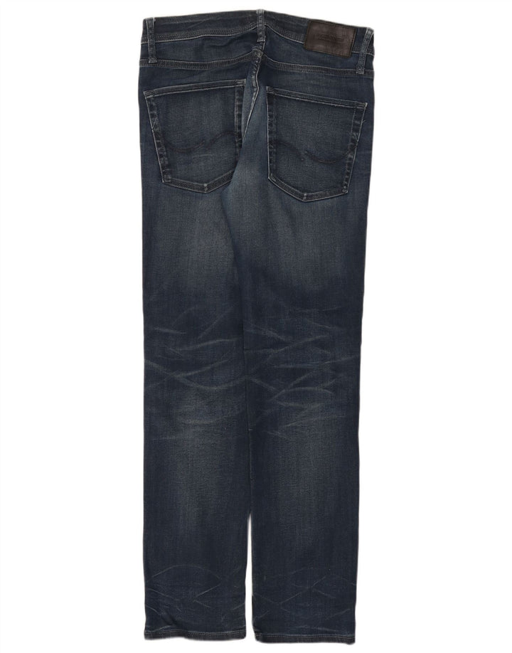 Blugi drepți pentru bărbați Jack & Jones W32 L32 Bumbac albastru