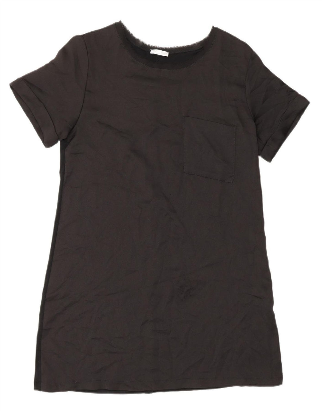 ZARA Womens Basic Dress UK 10 Small Black