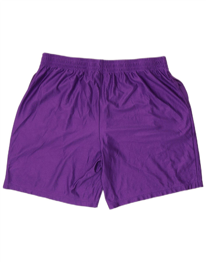STARTER Mens Sport Shorts XL Purple Polyester