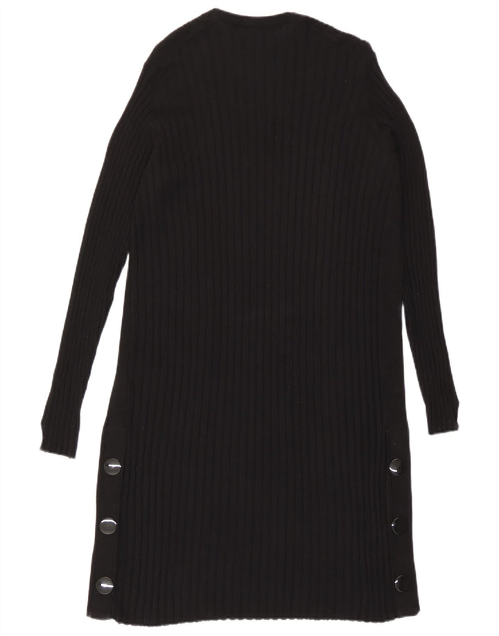 Pulover cardigan deschis pentru femei Marks & Spencer UK 10 Mic Negru