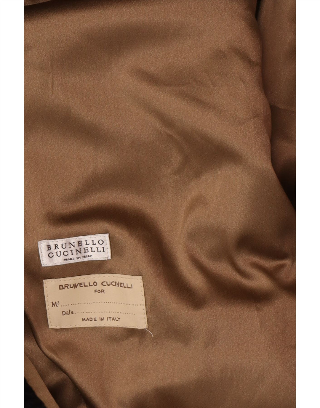 BRUNELLO CUCINELLI Palton dublu pentru femei EU 40 Mic Negru Clasic