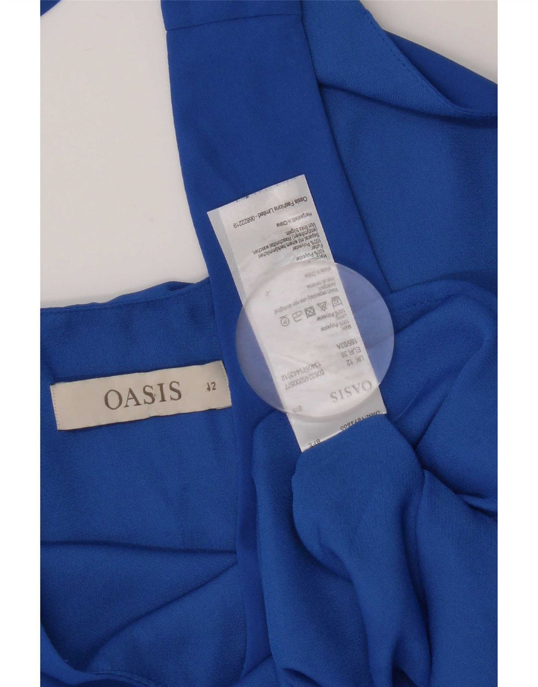 Vestă pentru femei Oasis UK 12 Poliester albastru mediu