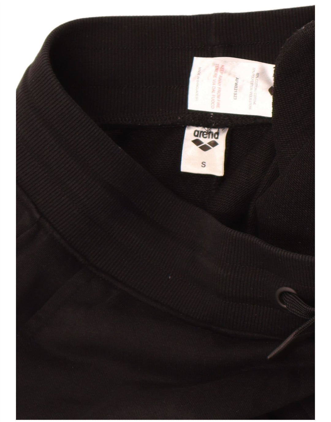 Pantaloni de trening cargo pentru bărbați Arena Pantaloni de jogging Bumbac negru mic