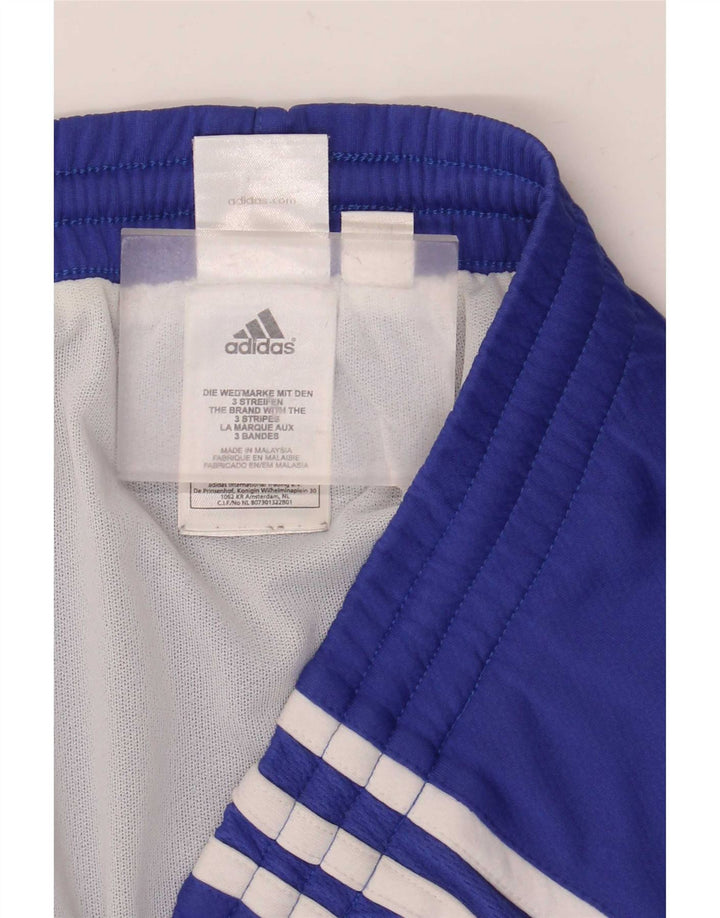 Pantaloni scurți sport pentru bărbați Adidas XL poliester albastru
