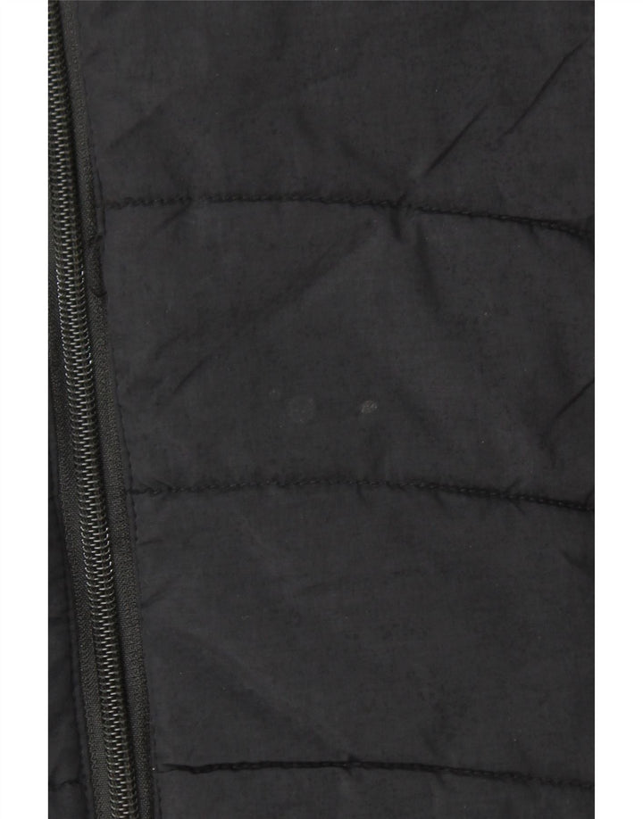 MOUNTAIN WAREHOUSE Gilet căptușit cu grafic pentru femei UK 14 Medium Black Nylon