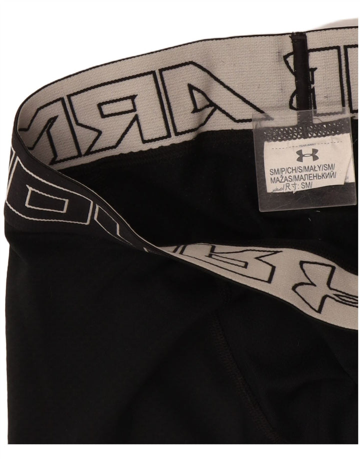 Leggings Capri Under Armour pentru femei UK 10 Small Black Geometric