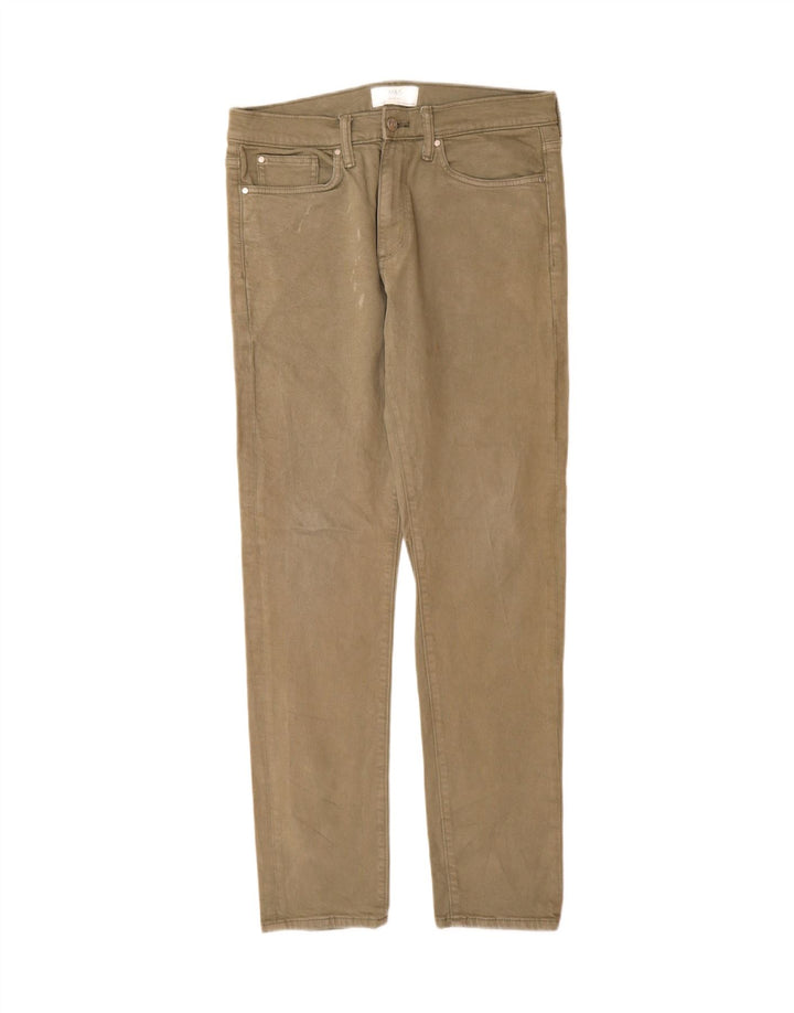 Blugi slim pentru bărbați Marks & Spencer W32 L33 bumbac kaki
