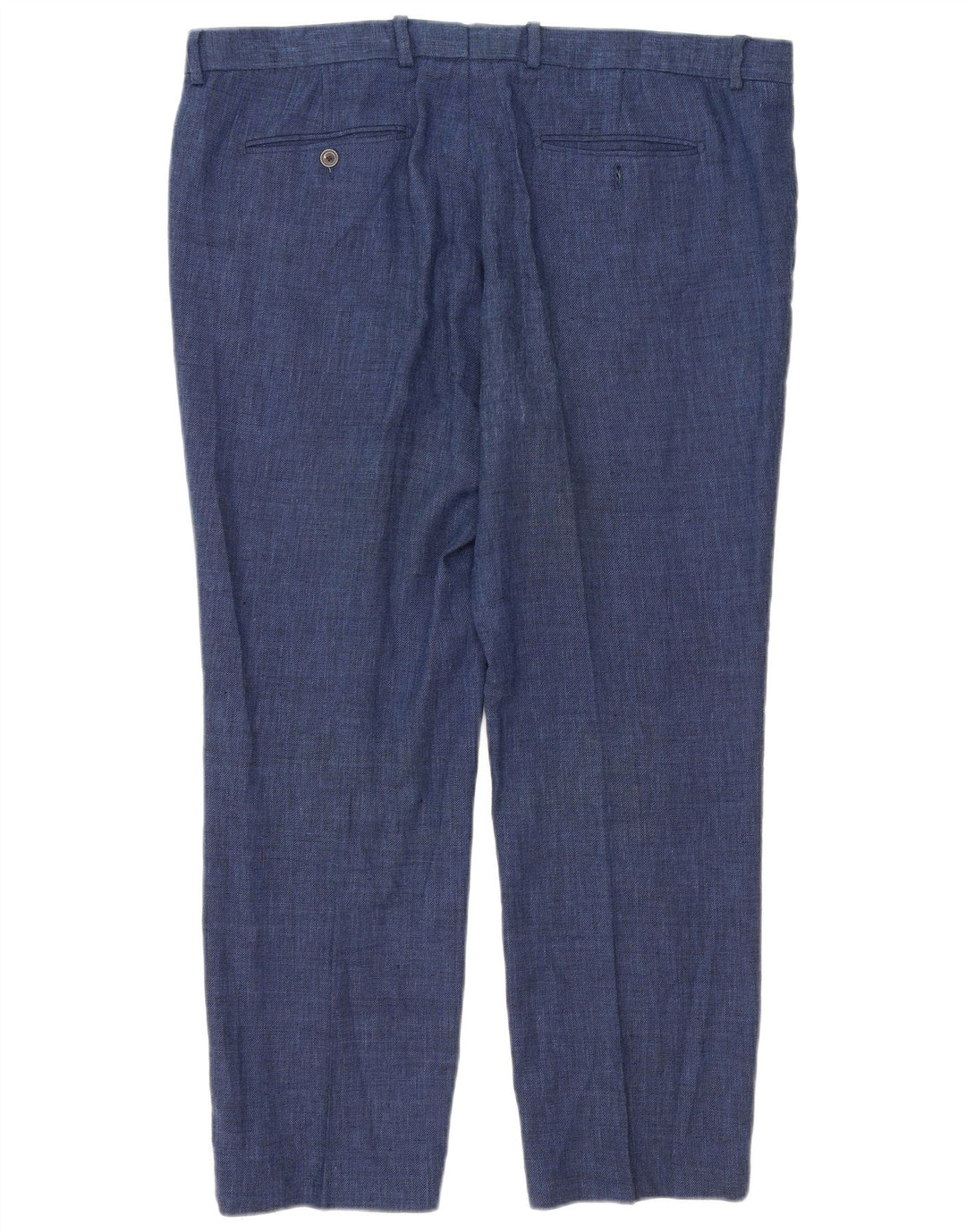 Pantaloni de costum pentru bărbați Marks & Spencer, croiți, L40 L29 Blue Classic