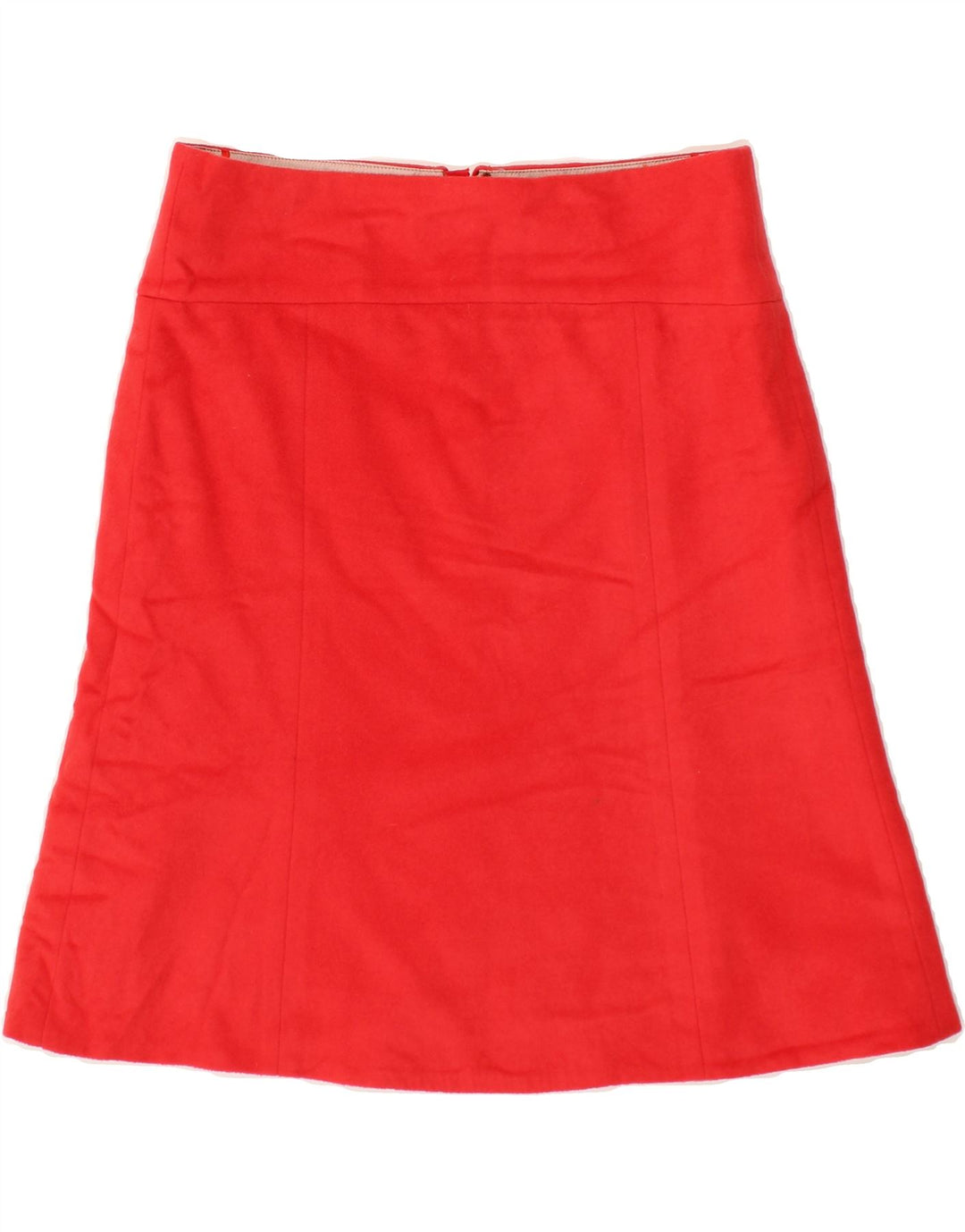J. CREW Womens A-Line Skirt  W30 Medium Red Vintage J. Crew and Second-Hand J. Crew from Messina Hembry 
