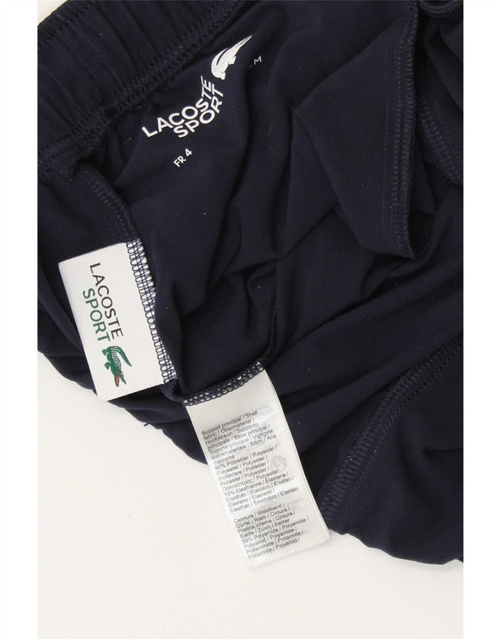 Pantaloni scurți sport grafic Lacoste pentru bărbați, mărimea 4, poliester, albastru, mediu