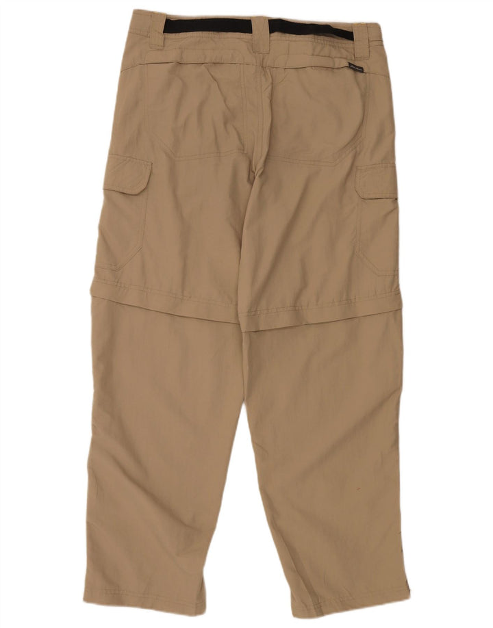 Pantaloni cargo drepți pentru bărbați EDDIE BAUER L34 L30 nailon bej