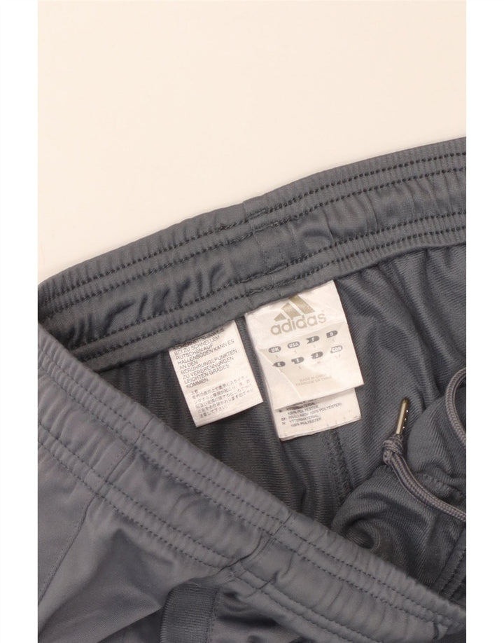 Pantaloni de trening Adidas pentru bărbați, poliester, gri mic